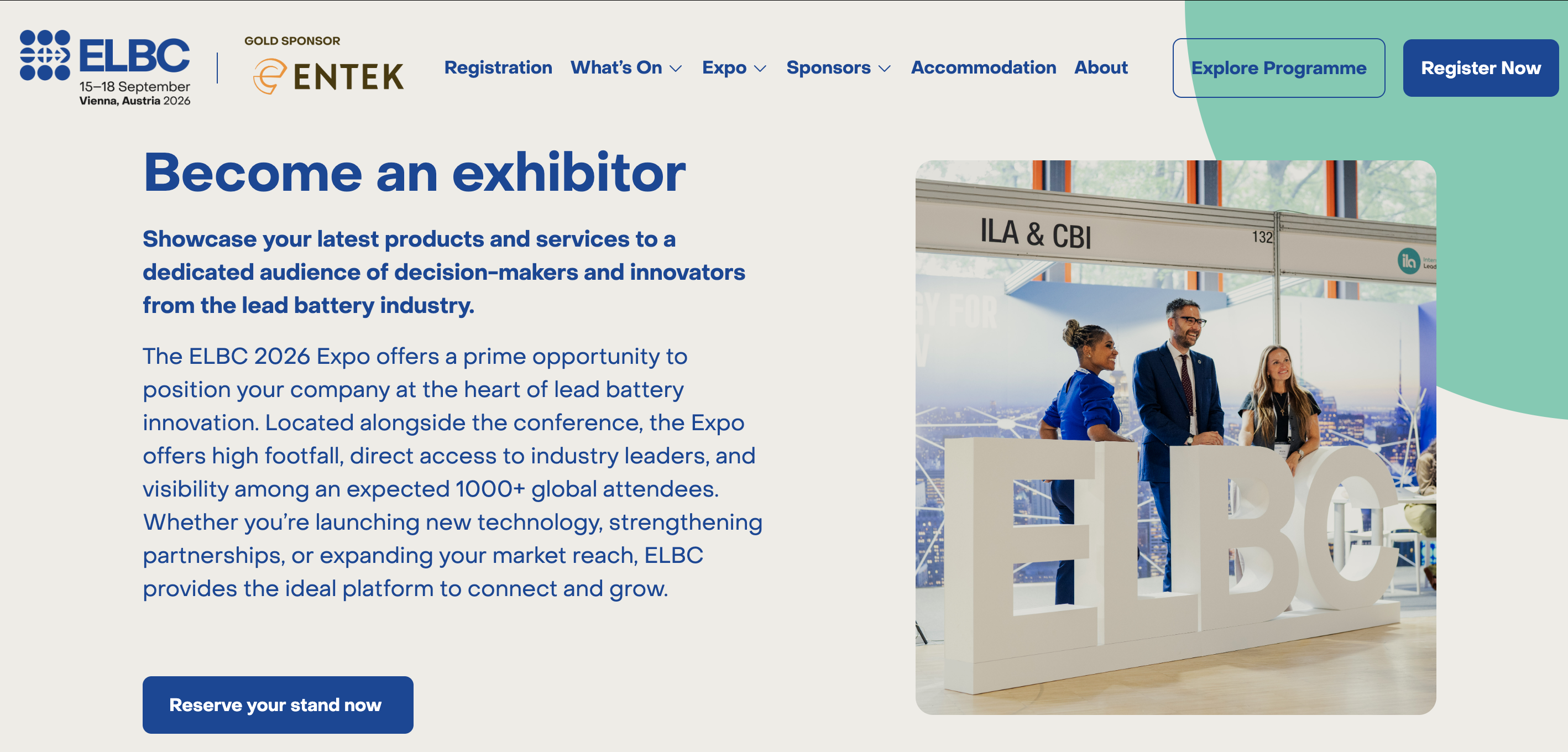 ELBC conference platform