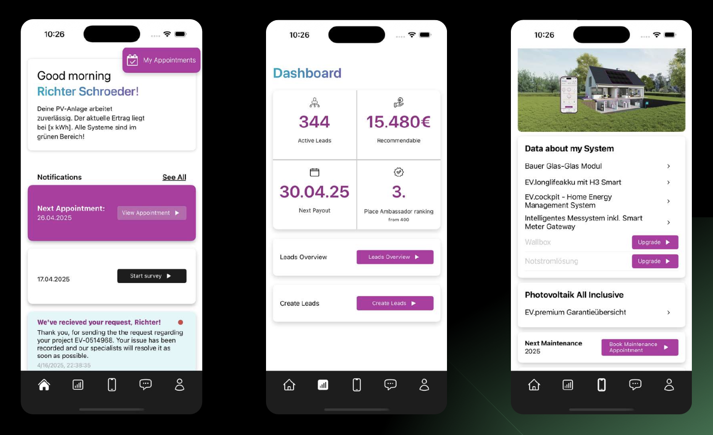 Cosmo solar app