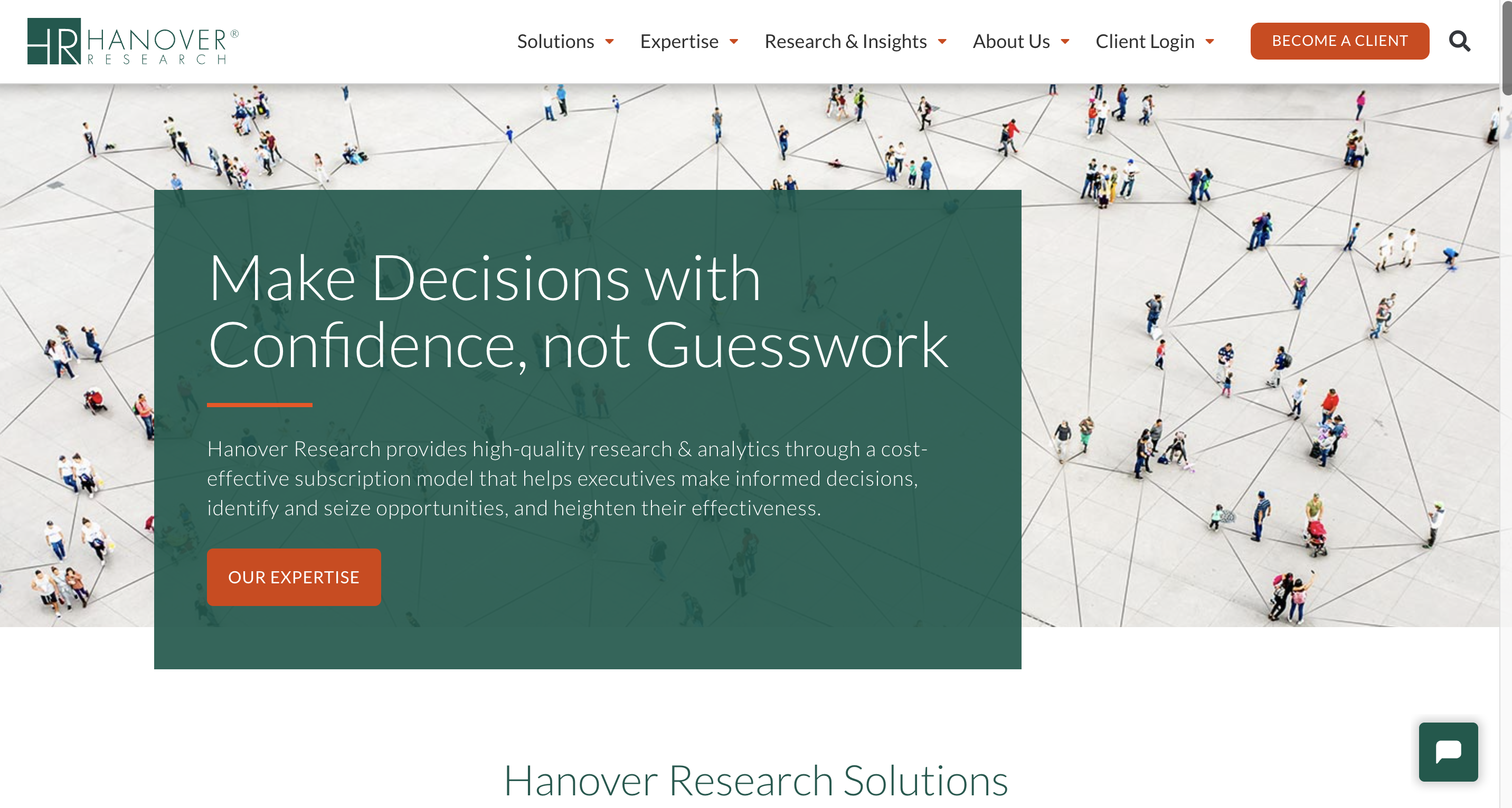 Hanover Research platform