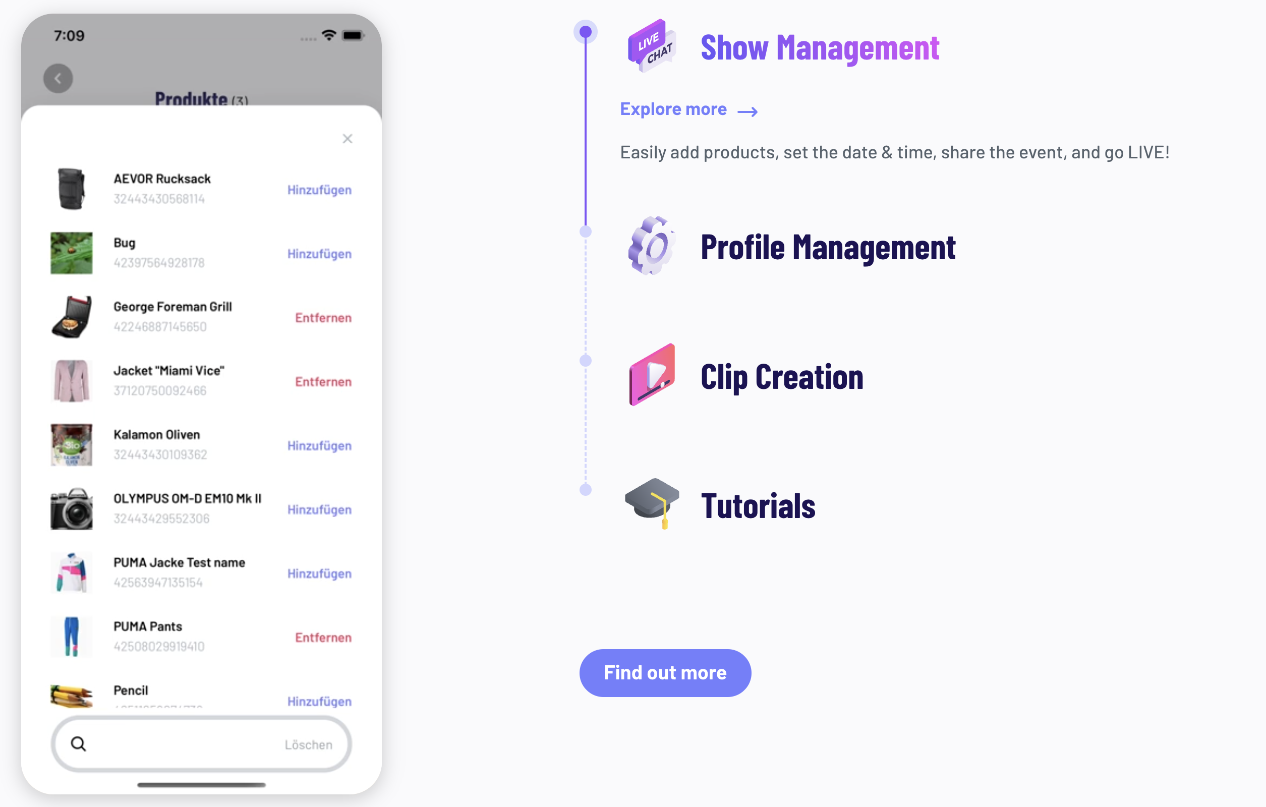 LIVEBUY shopping