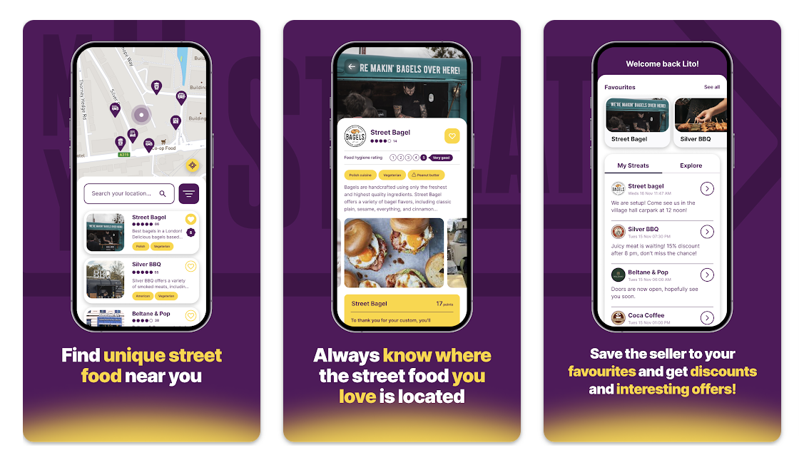 MyStreats food platform