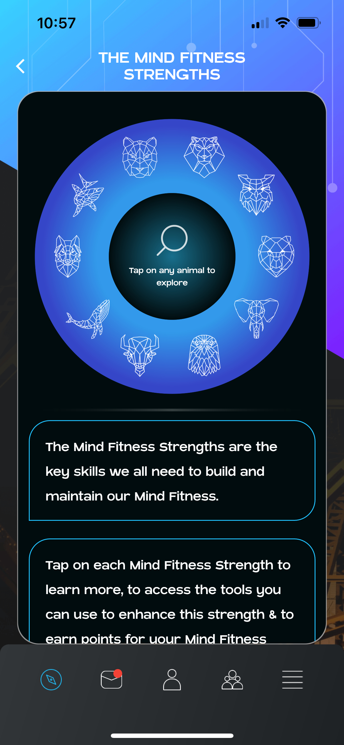 Ownminder mental fitness app