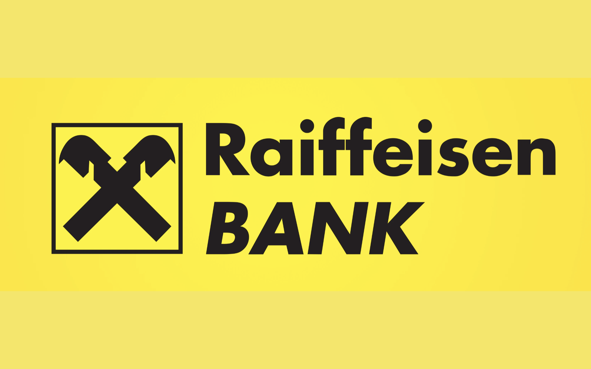 Raiffeisen Bank brand poster