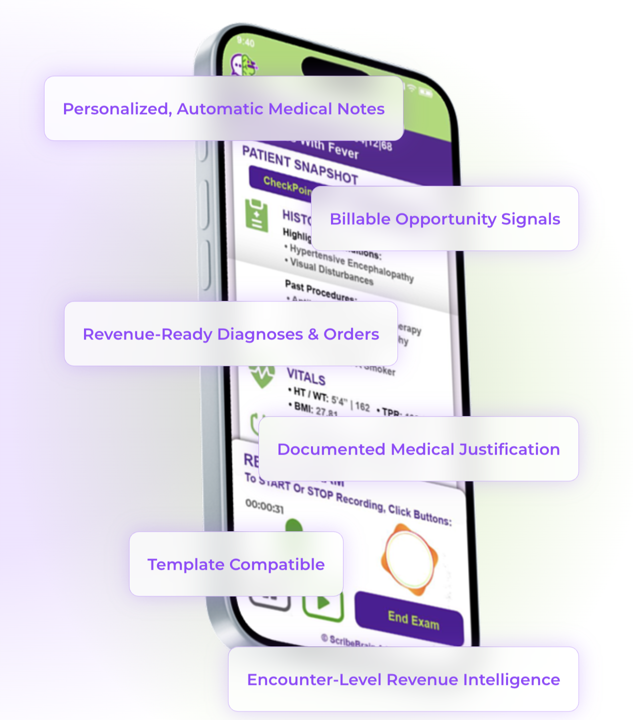 ScribeBrain clinical tool
