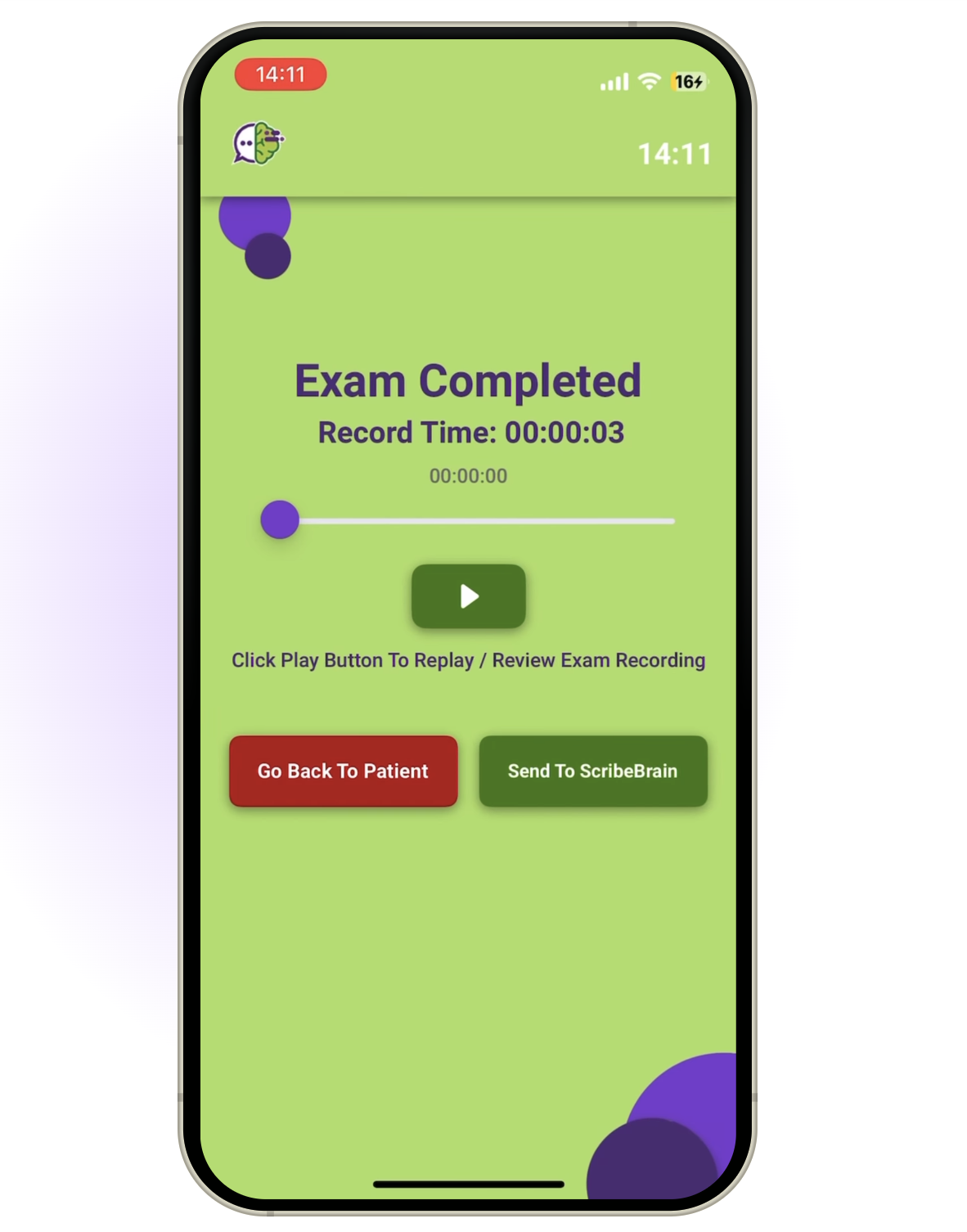 ScribeBrain clinical tool