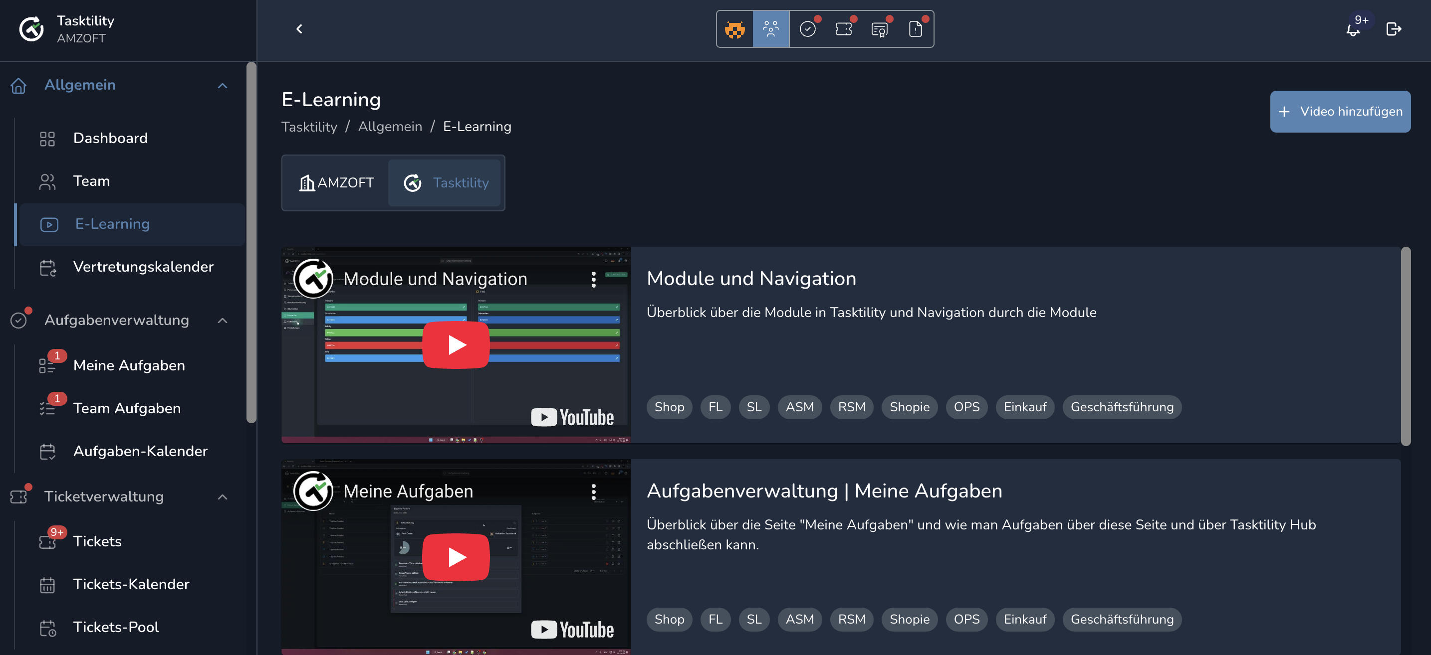 Tasktility operations platform