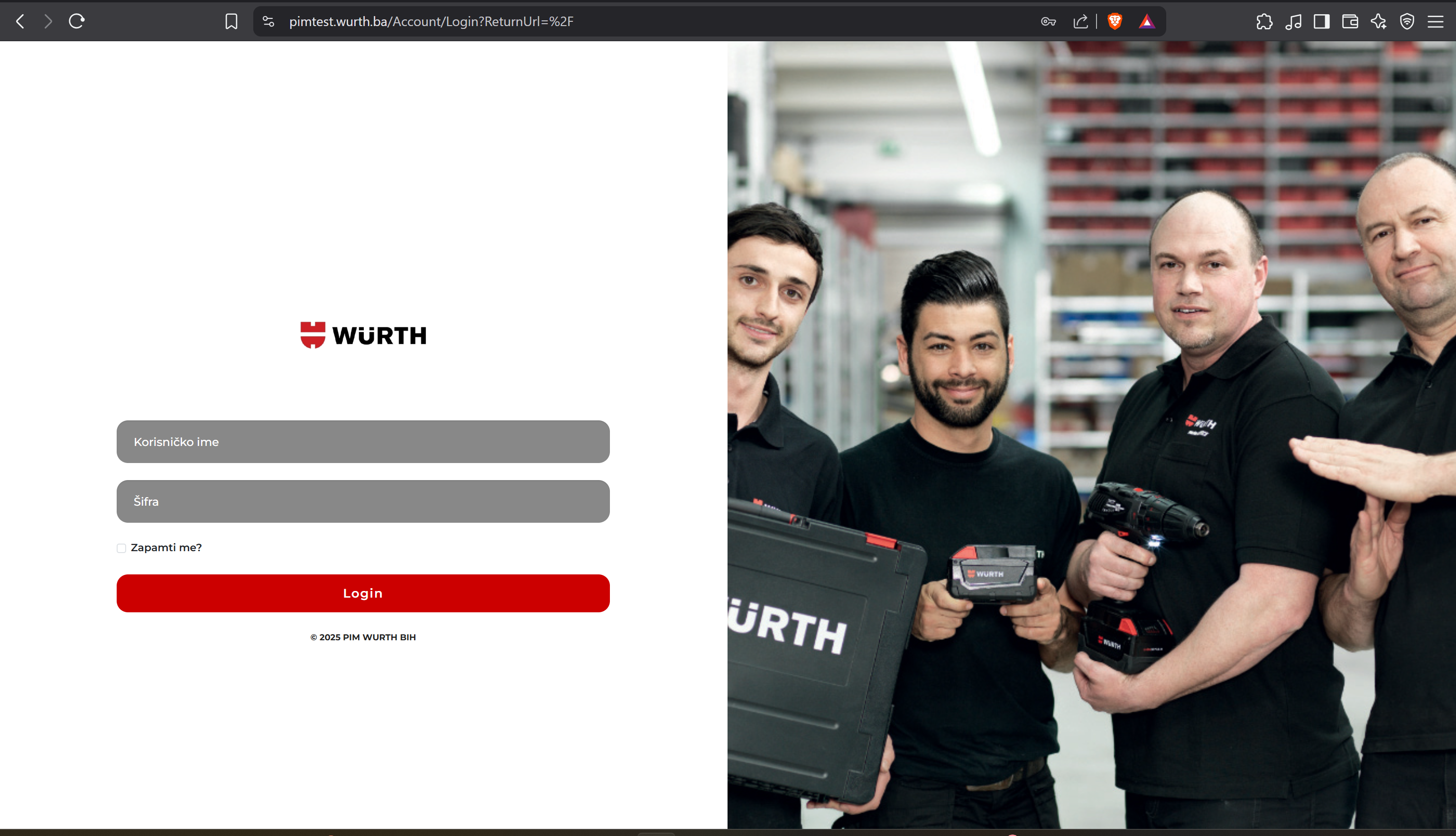 Wurth platform