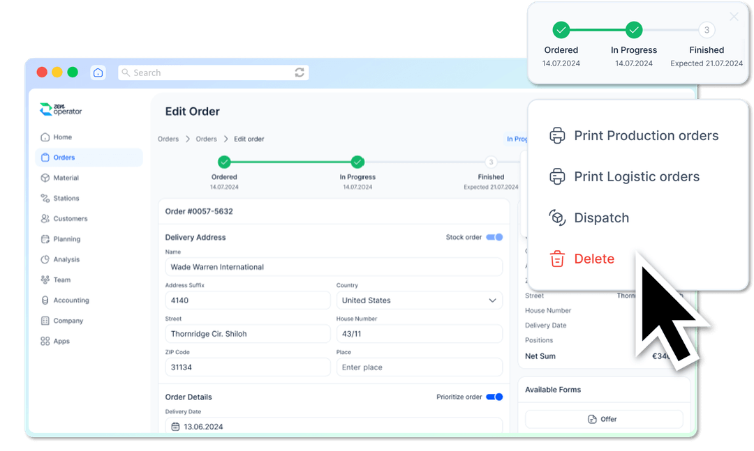 ZenOperator ERP